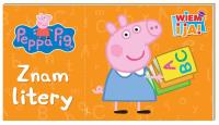 Świnka Peppa. Wiem i ja! Zam litery. Autor: Opracowanie zbiorowe. SmakLiter.pl Okładka książki Świnka Peppa. Wiem i ja! Zam litery