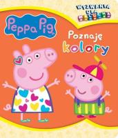 Świnka Peppa. Wyzwania dla malucha. Poznaję kolory. Autor: Opracowanie zbiorowe. SmakLiter.pl Okładka książki Świnka Peppa. Wyzwania dla malucha. Poznaję kolory