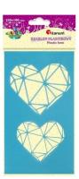 Opakowanie Szablon plastikowy 105x180mm serca mix