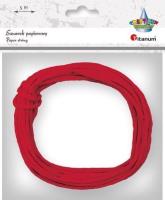 Opakowanie Sznurek papierowy 3.5mmx5m czerwony 72szt