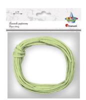 Opakowanie Sznurek papierowy 3.5mmx5m jasnozielony