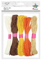 Opakowanie Sznurek z rafii 2mmx15m mix kolorów