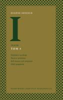 Teatr. Szaleństwo we dwoje, Pieszo w powietrzu, Król umiera, Głód i pragnienie. Tom 3 wyd. 2. Autor: Ionesco Eugene. SmakLiter.pl Okładka książki Teatr. Szaleństwo we dwoje, Pieszo w powietrzu, Król umiera, Głód i pragnienie. Tom 3 wyd. 2