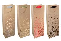 Opakowanie Torba prezentowa na butelkę 12x36 Craft