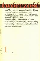 Okładka książki Twórczość 1/2021