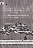 Okładka książki Twórczość kompozytorów świętokrzyskich T.3