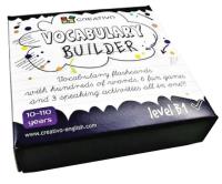 Vocabulary Builder Level B1 CREATIVO. Autor: Dwornik Paweł. SmakLiter.pl Okładka książki Vocabulary Builder Level B1 CREATIVO