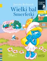 Wielki bal Smerfetki. Czytam sobie. Poziom 1. Autor: Justyna Bednarek. SmakLiter.pl Okładka książki Wielki bal Smerfetki. Czytam sobie. Poziom 1