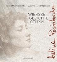 Wiersze, Gedichte, Stichi. Autor: Poświatowska Halina. SmakLiter.pl Okładka książki Wiersze, Gedichte, Stichi