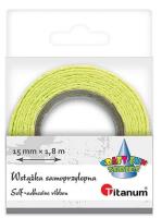 Opakowanie Wstążka bawełniana koronka 15mmx1,8m jasnozielona