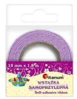 Opakowanie Wstążka bawełniana koronka jasnolawendowa