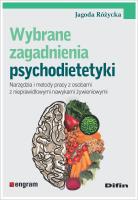 Wybrane zagadnienia psychodietetyki. Autor: Różycka Jagoda. SmakLiter.pl Okładka książki Wybrane zagadnienia psychodietetyki