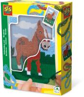 Wyszywanka z akcesoriami - Koń. Wydawca: SES NL. SmakLiter.pl Opakowanie Wyszywanka z akcesoriami - Koń