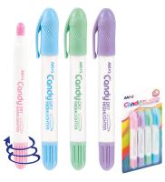 Opakowanie Zakreślacz w sztyfcie 4 kolory AMOS