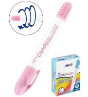 Opakowanie Zakreślacz w sztyfcie róż pudrowy (12szt) AMOS