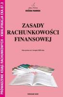 Okładka książki Zasady rachunkowości... KW EKA.07.3 w.2020 PADUREK