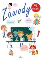 Zawody. Kolorowanka. Autor: Matusiak Monika. SmakLiter.pl Okładka książki Zawody. Kolorowanka