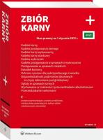 Okładka książki Zbiór karny PLUS 2021