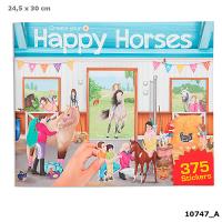 Opakowanie Zestaw z naklejkami koniki Happy Horses 10747