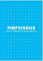 Opakowanie Zeszyt A5/56K kropki błękitny (6szt) NARCISSUS