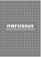 Opakowanie Zeszyt A5/56K kropki szary (6szt) NARCISSUS