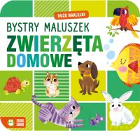 Zwierzęta domowe. Bystry maluszek. Autor: Opracowanie zbiorowe. SmakLiter.pl Okładka książki Zwierzęta domowe. Bystry maluszek