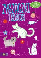 Zygzaczki i szlaczki. Fioletowe. Autor: Opracowanie zbiorowe. SmakLiter.pl Okładka książki Zygzaczki i szlaczki. Fioletowe
