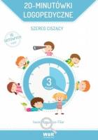 Okładka książki 20-minutówki logopedyczne. Szereg ciszący