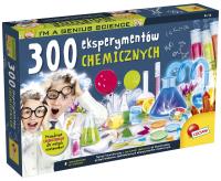 300 eksperymentów chemicznych. Wydawca: Lisciani. SmakLiter.pl Opakowanie 300 eksperymentów chemicznych