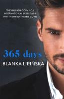 365 Days. Autor: Blanka Lipińska. SmakLiter.pl Okładka książki 365 Days
