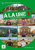 Okładka książki A la une 3 podręcznik + CD LEKTORKLETT