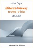 Alfabetyzm finansowy na świecie i w Polsce. Autor: Cwynar Andrzej. SmakLiter.pl Okładka książki Alfabetyzm finansowy na świecie i w Polsce