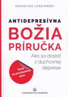 Antidepresivna Bozia prirucka. Autor: Arkadiusz Łodziewski. SmakLiter.pl Okładka książki Antidepresivna Bozia prirucka