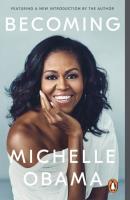 Becoming. Autor: Michelle Obama. SmakLiter.pl Okładka książki Becoming