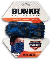 Opakowanie BUNKR Zasłona na twarz niebieska do NERF maseczka