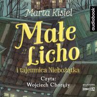 CD MP3 Małe Licho i tajemnica Niebożątka. Autor: Marta Kisiel. SmakLiter.pl Okładka książki CD MP3 Małe Licho i tajemnica Niebożątka