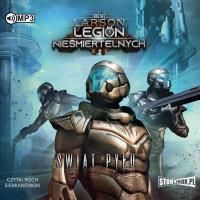 CD MP3 Świat Pyłu. Legion nieśmiertelnych. Tom 2. Autor: Larson B.V.. SmakLiter.pl Okładka książki CD MP3 Świat Pyłu. Legion nieśmiertelnych. Tom 2