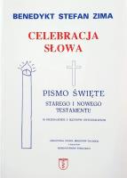 Celebracja Słowa. Autor: Benedykt Stefan Zima. SmakLiter.pl Okładka książki Celebracja Słowa