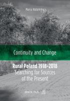 Okładka książki Continuity and Change