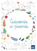 Ćwiczenia w pisaniu. Autor: Wiesława Żaba-Żabińska. SmakLiter.pl Okładka książki Ćwiczenia w pisaniu