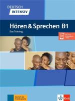 Deutsch intensiv. Horen und Sprechen B1 + audio. Autor:   Praca zbiorowa. SmakLiter.pl Okładka książki Deutsch intensiv. Horen und Sprechen B1 + audio