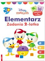 Okładka książki Disney maluch Elementarz Zadania 2-latka MCK-9201