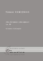 Dwa obrazy. Autor: Tomasz Kamieniak. SmakLiter.pl Okładka książki Dwa obrazy