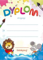 Opakowanie Dyplom - konkurs plastyczny