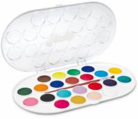 Farby akwarelowe 22 kolory JOVI. Wydawca: JOVI. SmakLiter.pl Opakowanie Farby akwarelowe 22 kolory JOVI