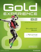 Gold Experience B2 SB + DVD + MyEnglishLab PEARSON. Autor: Stephens Mary. SmakLiter.pl Okładka książki Gold Experience B2 SB + DVD + MyEnglishLab PEARSON