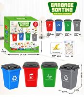 Opakowanie Gra segregowanie odpadów do nauki angielskiego