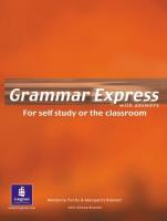 Okładka książki Grammar Express + key PEARSON