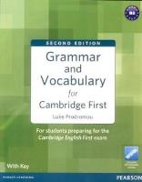 Grammar & Vocabulary for Cambridge First 2ED + Key+DictAccCode. Autor: Luke Prodromou. SmakLiter.pl Okładka książki Grammar & Vocabulary for Cambridge First 2ED + Key+DictAccCode
