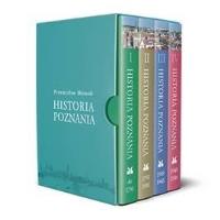 Historia Poznania T.1-4. Autor: Przemysław Matusik. SmakLiter.pl Okładka książki Historia Poznania T.1-4
